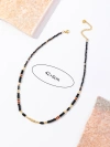 Silver jewelry, pearl and natural stone necklace: simple, fashionable and versatile accessory Specification image